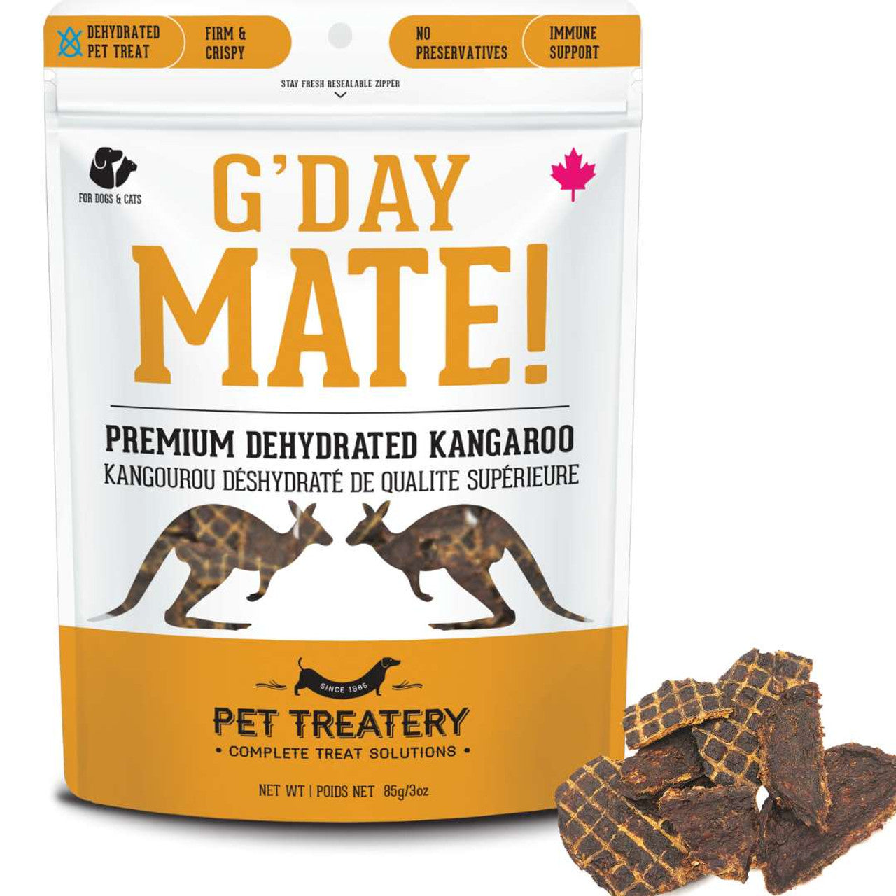 Premium Dehydrated Kangaroo Treat