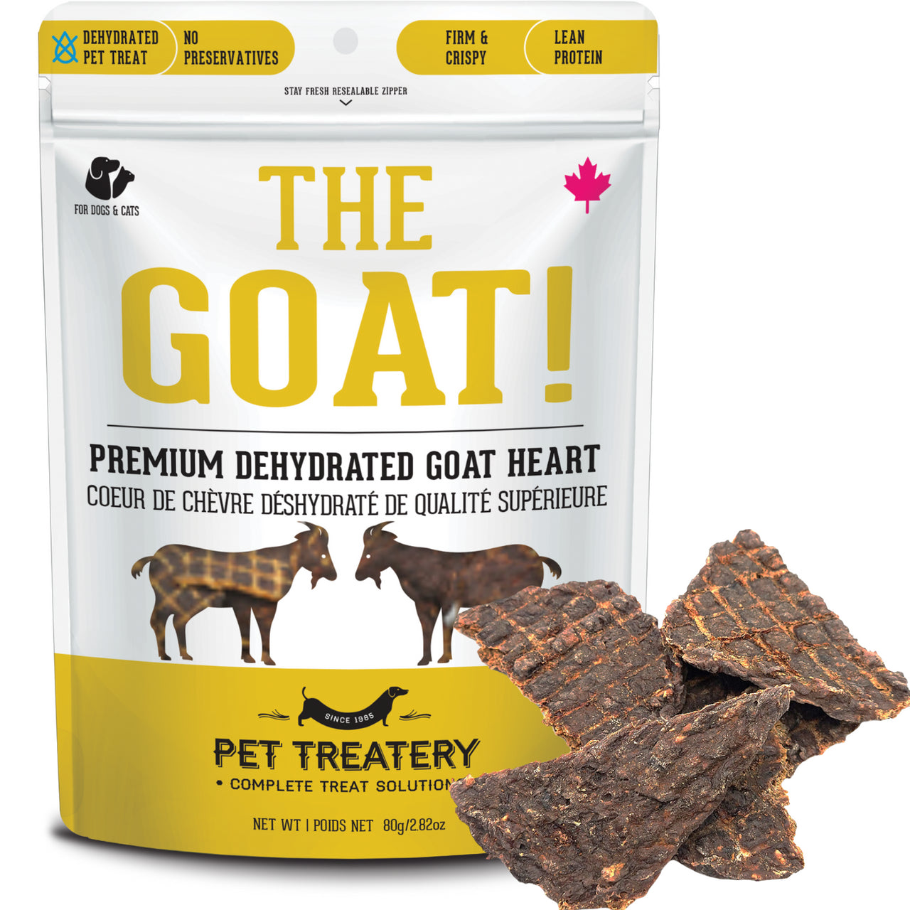 Premium Dehydrated Goat Heart