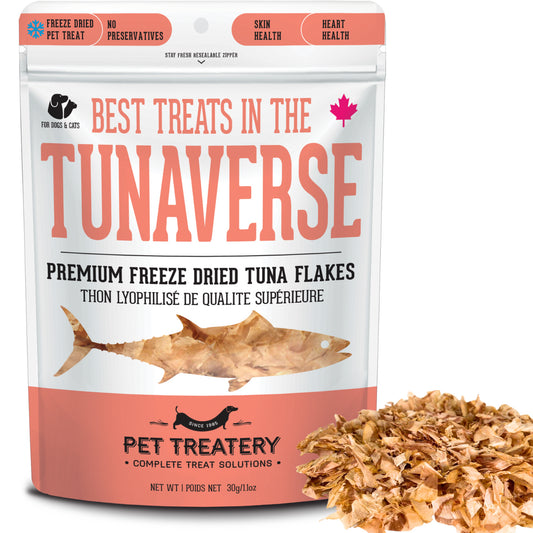 Premium Freeze Dried Tuna Flakes Treat