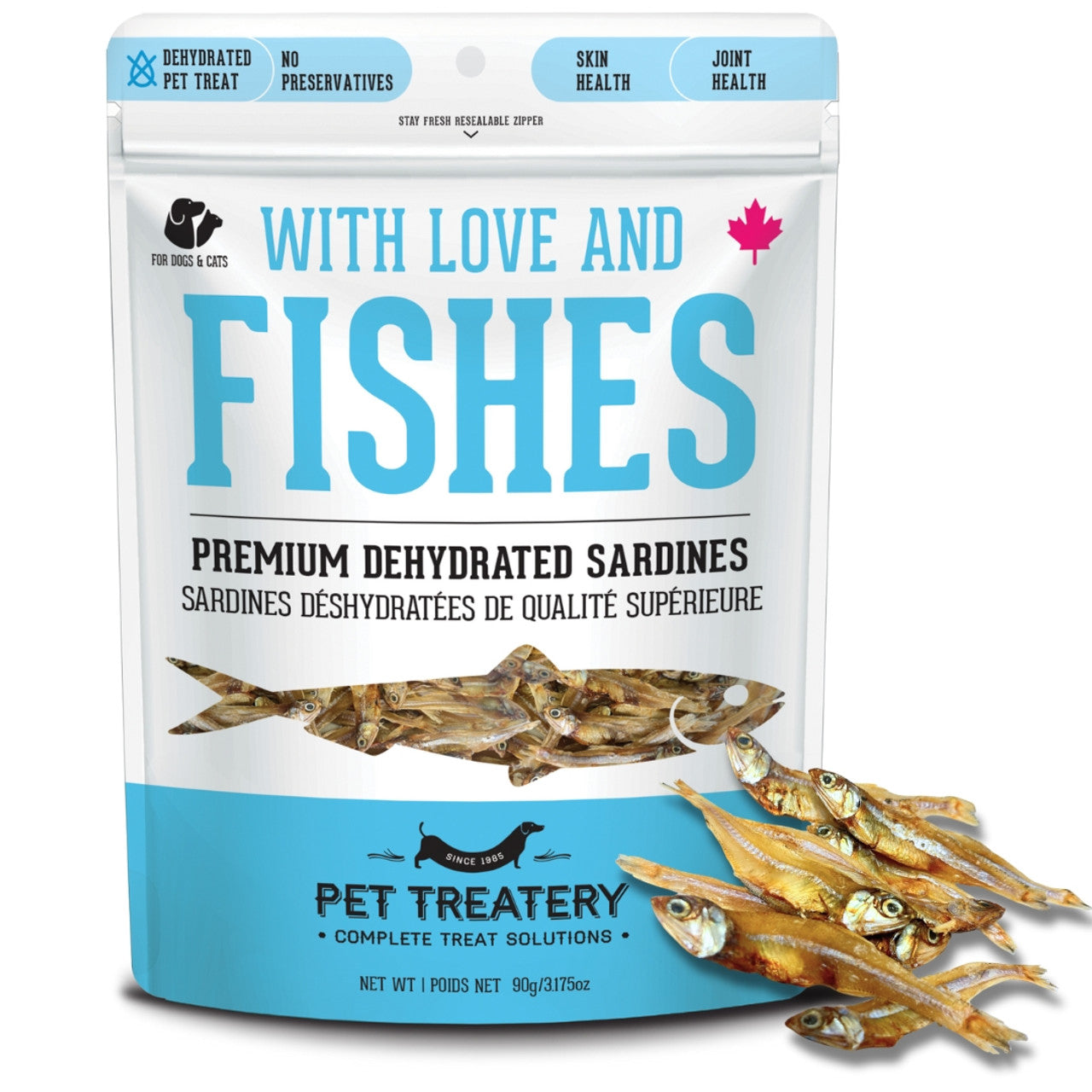 Premium Dehydrated Sardines Treat