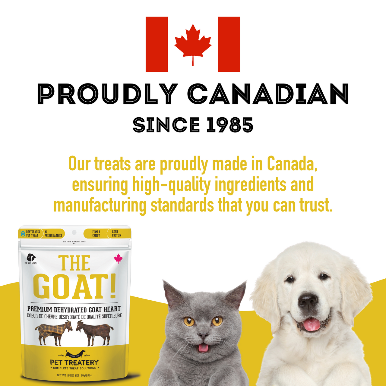 Premium Dehydrated Goat Heart