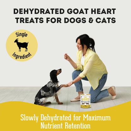 Premium Dehydrated Goat Heart