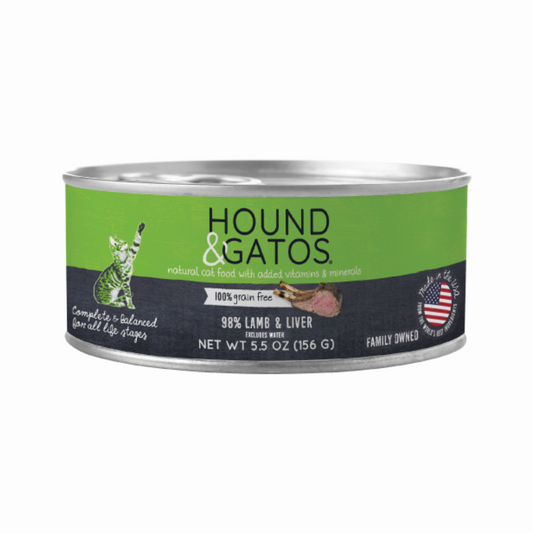 98% Lamb & Liver Grain-Free Canned Food