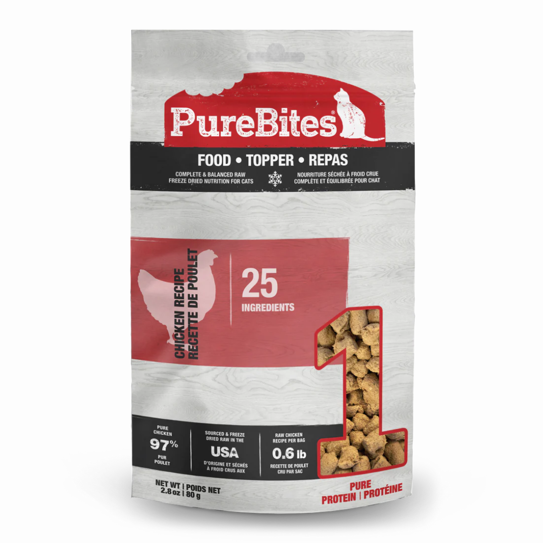 Chicken Raw Freeze-Dried Recipe Food